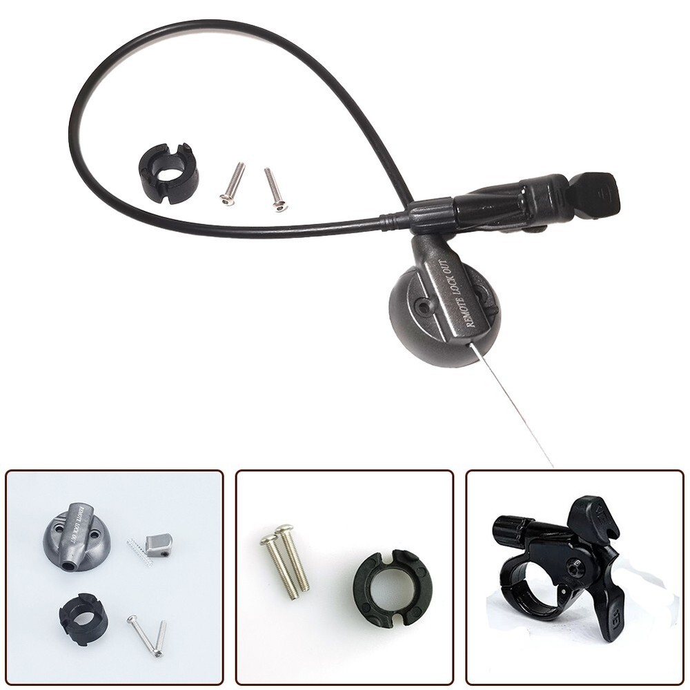 Swift and Precise Suspension Control with MTB Remote Fork Lockout Switch Lever