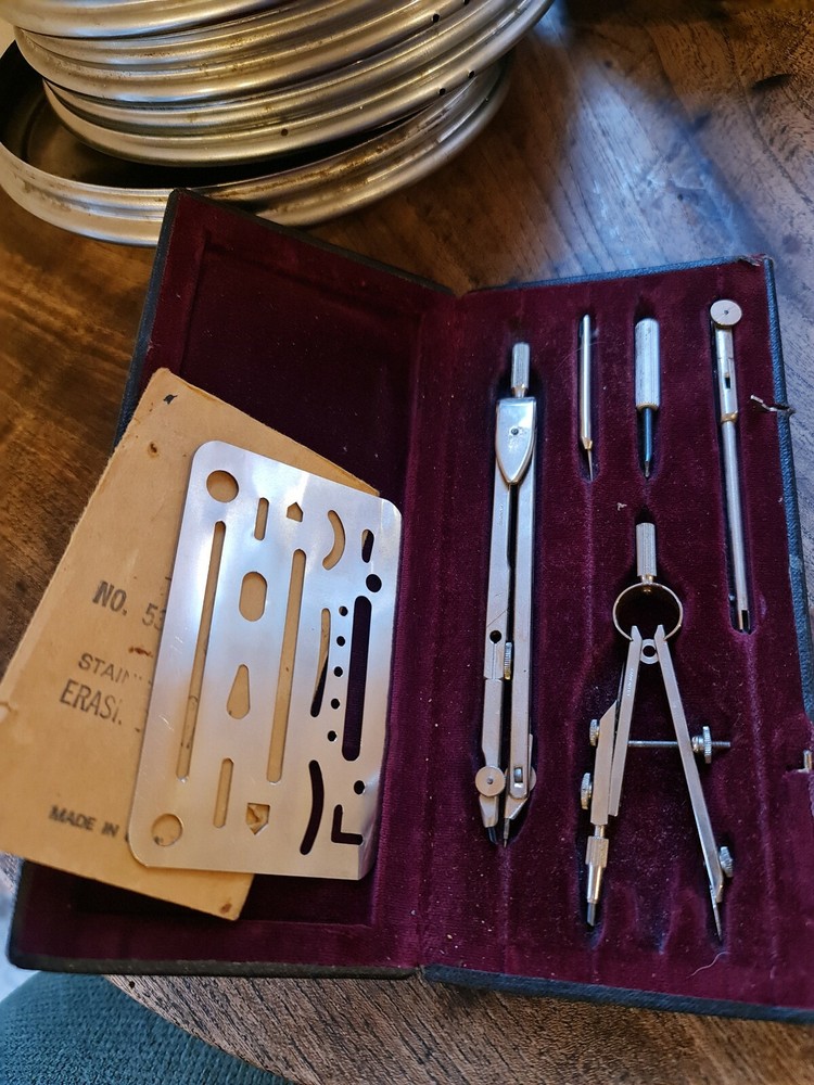 Vintage Compass Set