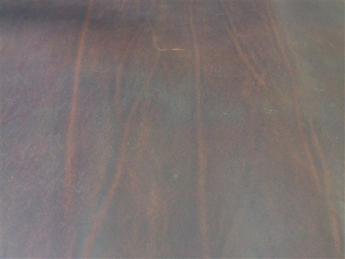 LEATHER HIDE BROWN 90 1/4" X 48 3/4"