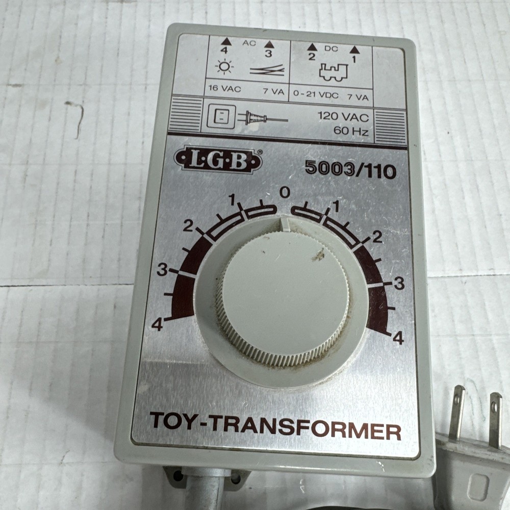 LGB G scale #5003/110 Transformer Controller For Train Set Layout Track