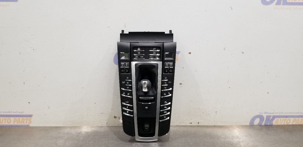 16 PORSCHE MACAN TURBO 95B FRONT FLOOR CENTER CONSOLE CONTROL PANEL