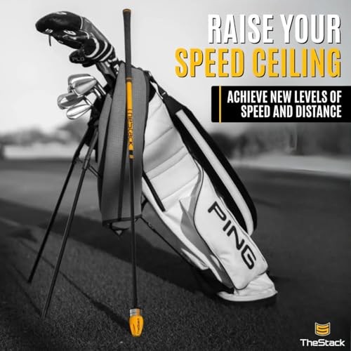 TheStack | Golf Swing Speed Trainer | Weighted Golf Training Aid | Golf Swing