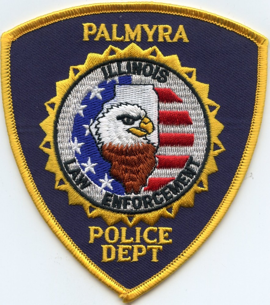 PALMYRA ILLINOIS IL POLICE PATCH