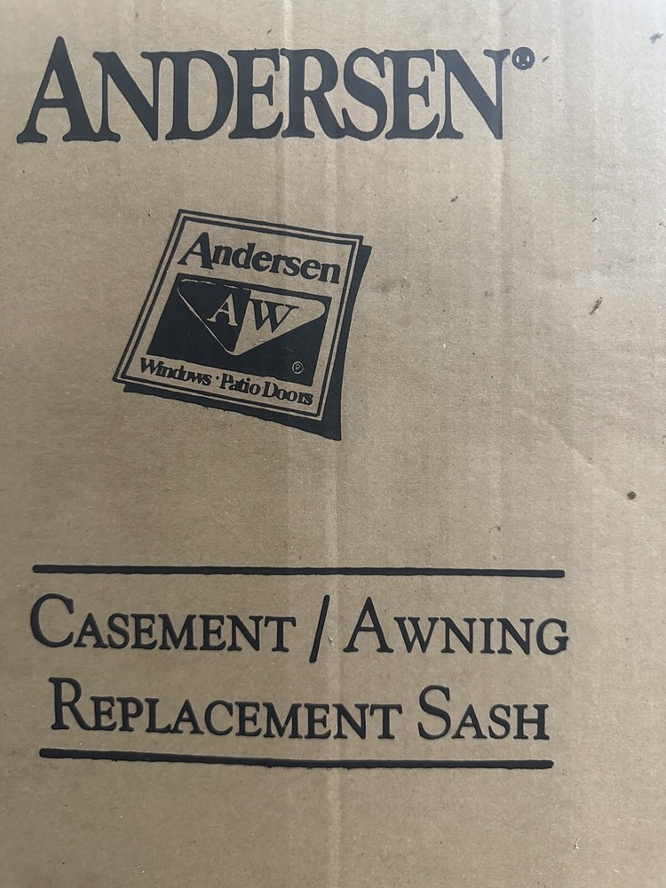 Andersen Casement Awning Replacement Sash