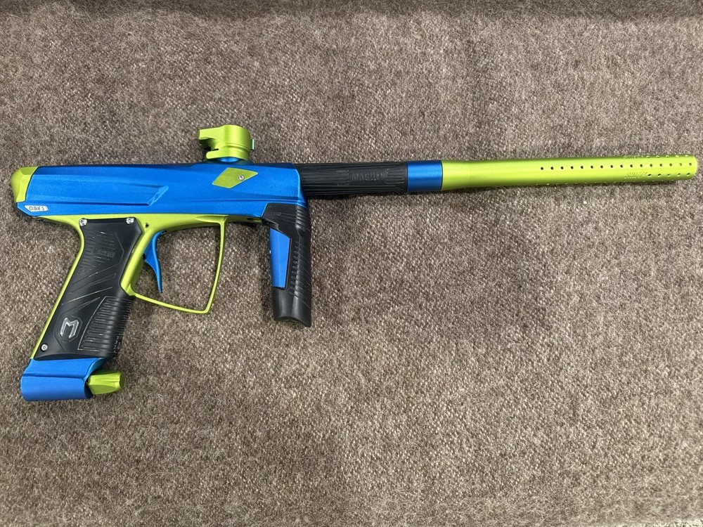 MacDev Clone 5 Paintball Gun Blue/Green