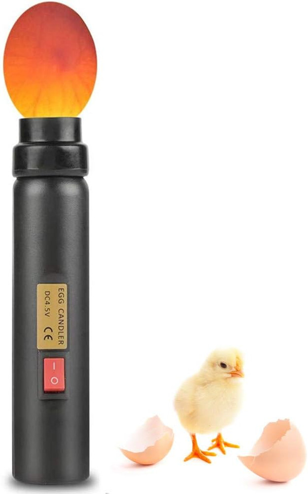 Egg Candler, Cool LED Light Egg Candler Tester, High Egg Candling Torch Light