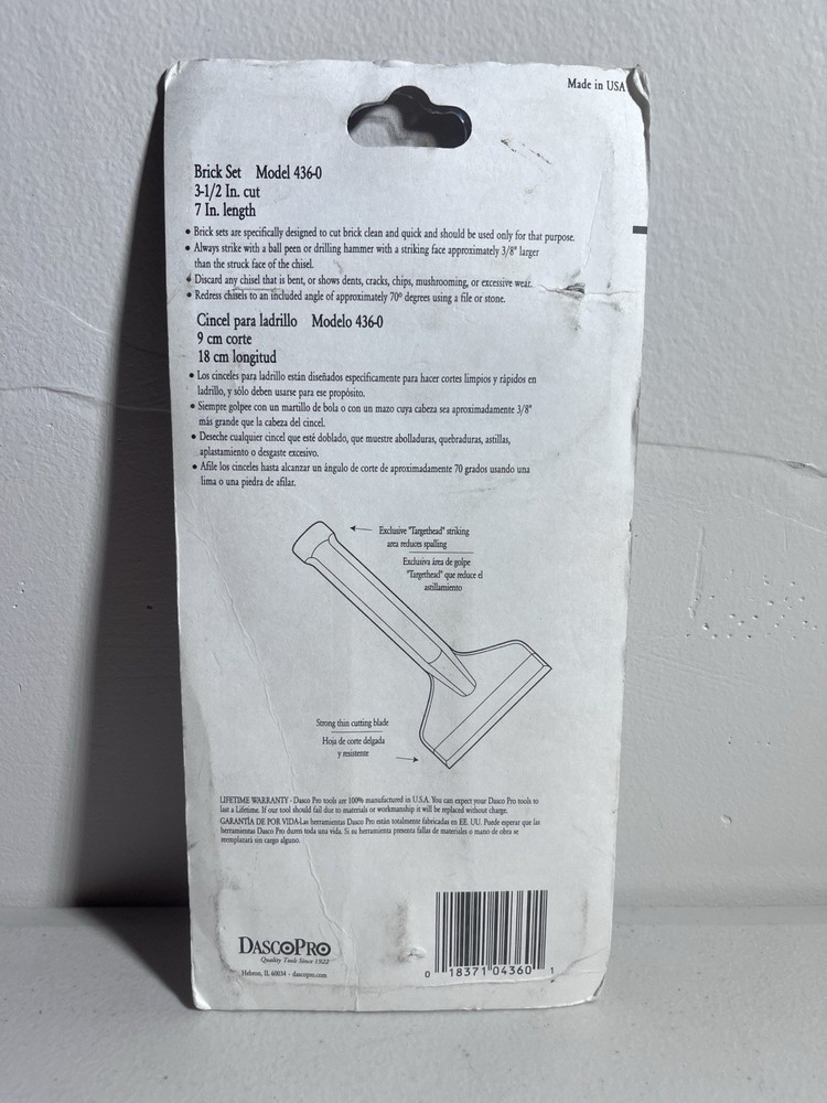 Dasco Pro bundle Model 436-0 and 419-0