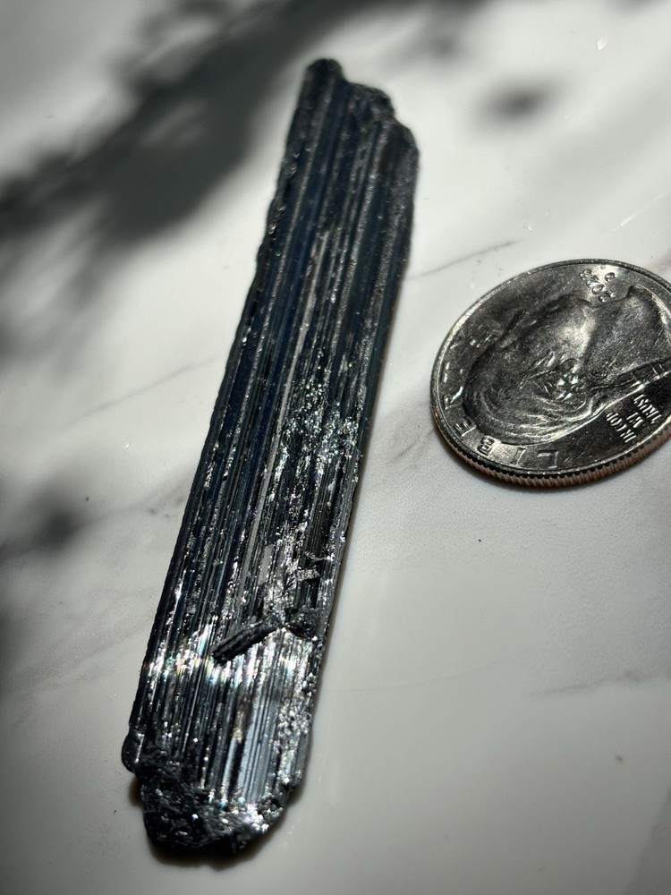 3.4" Flashy Stibnite Shard 20grams