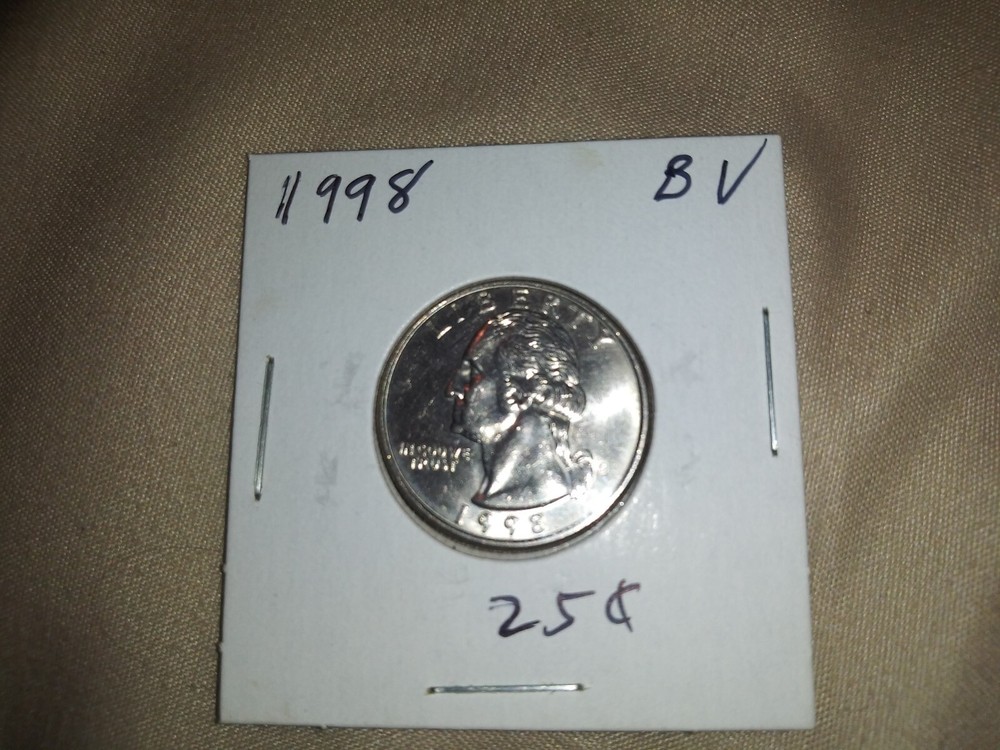 1998 BU WASHINGTON QUARTER -BEAUTIFUL---FREE SHIP