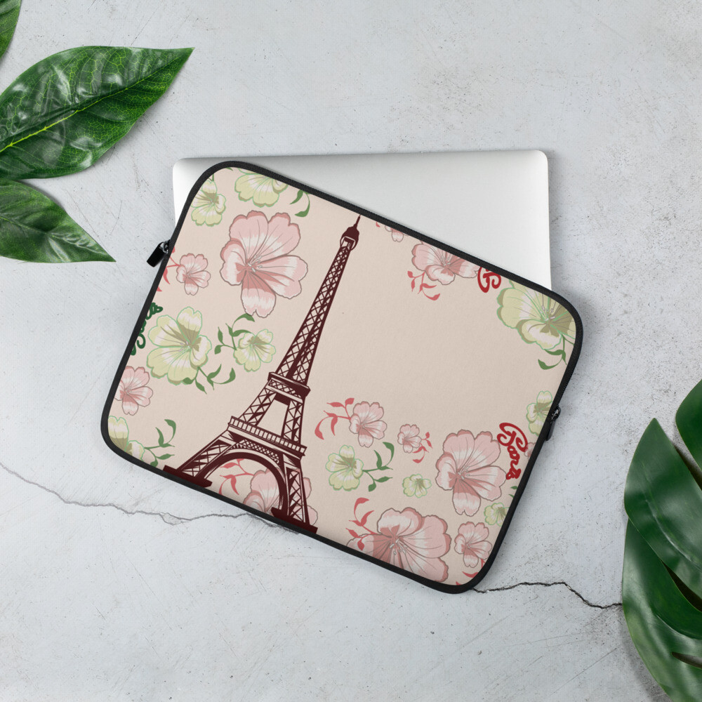 Laptop Sleeve Paris Theme