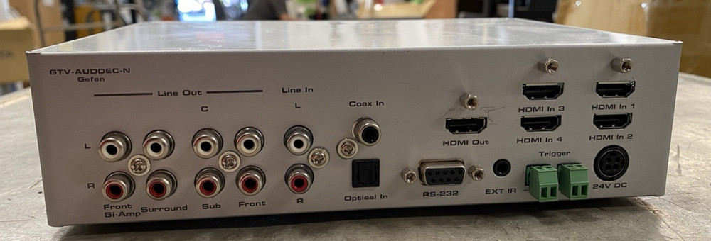 IN BOX Gefen TV 4x1 HD Switcher w/ Audio Decoding - TESTED WORKING