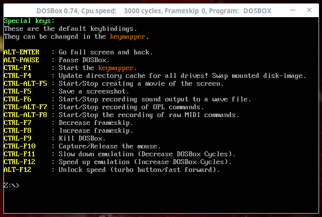 DOX Box & DOX Box X DVD – Run Classic DOS Games on Windows, Mac & Linux