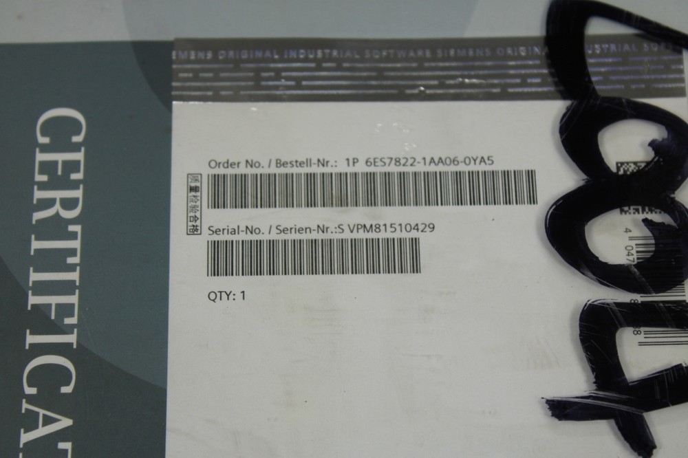Siemens Simatic Software 6ES7822-1AA06-0YA5