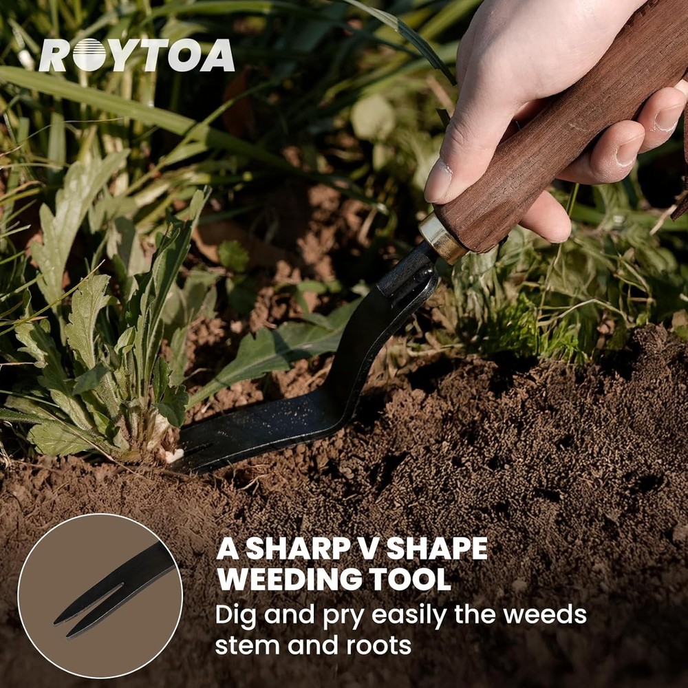 Gardening Tools Weed Puller Tool,Heavy Duty Weeding Tool with Ergonomic...