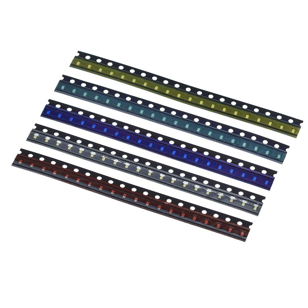 100pcs 5 Values 0603 LED Light Kit for Diverse Lighting Applications