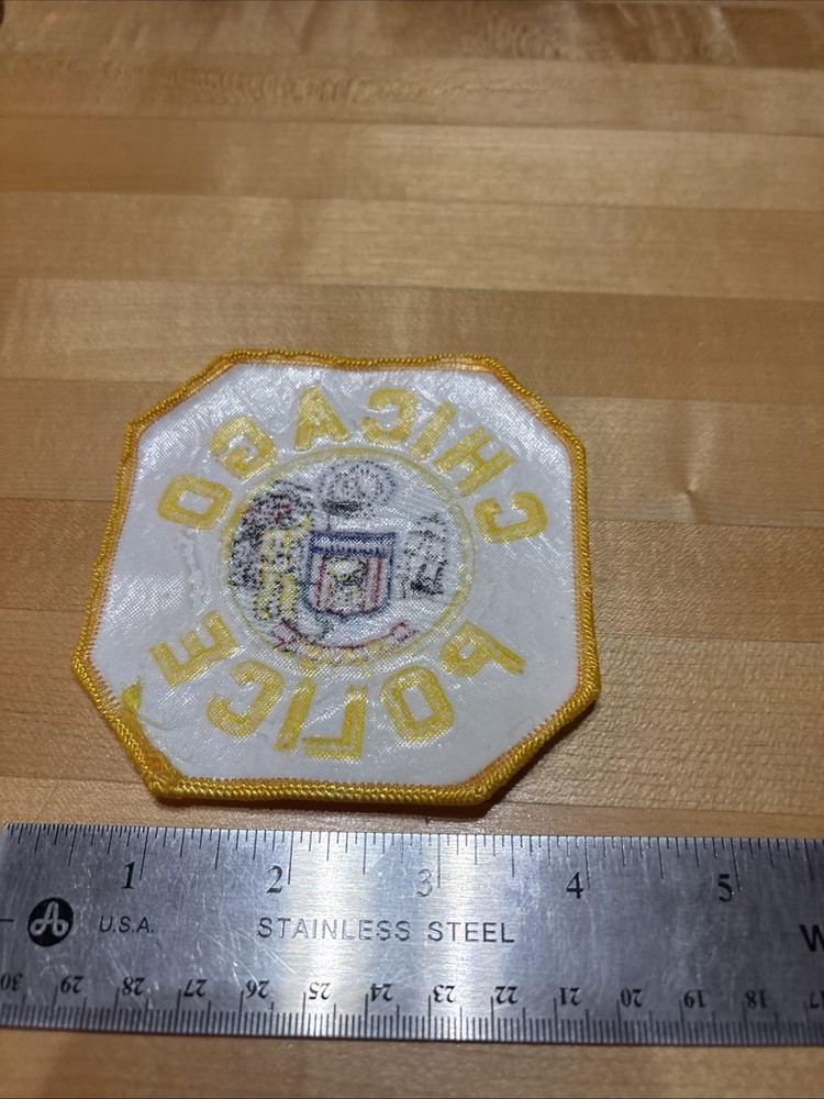 Chicago Police White Patch