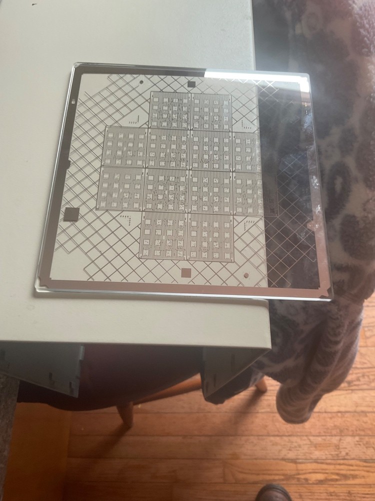 CRAY Collectible Glass Computer Plate - #1