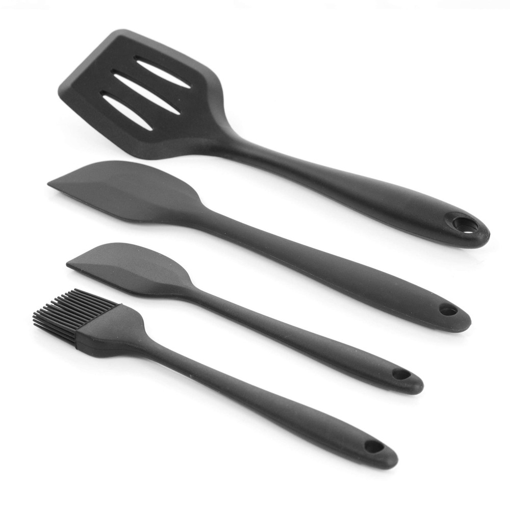 Tool Cookware Utensil Set, 12 Piece, Black