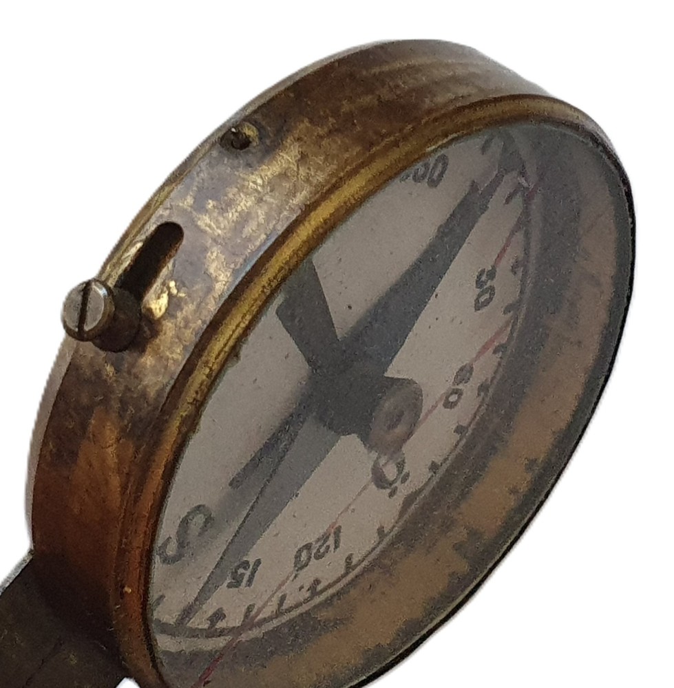 Vintage Military Compass 48mm – Untested / For Restoration