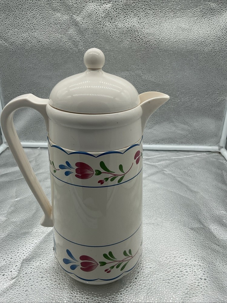 Nikko Avondale Pattern Coffee Pot-interior Stains