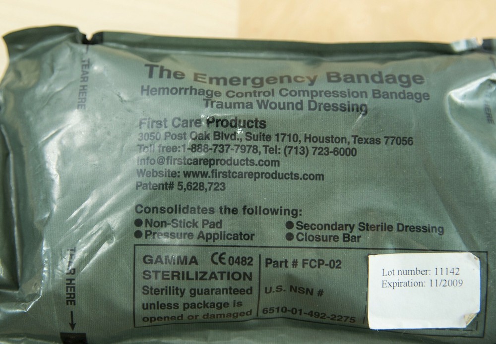 First Care Products Emergency Hemorrhage Control Compression Bandage