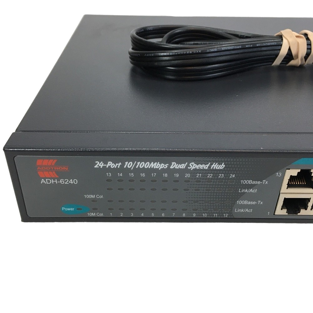 Addtron ADH-6240 Stackable 24 Port Ethernet Hub