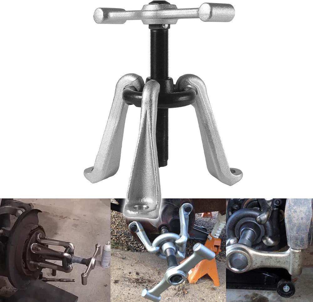 Universal 7394 Hub Puller Brake Drum Puller Wheel Hub Removal Tool (Large Size)