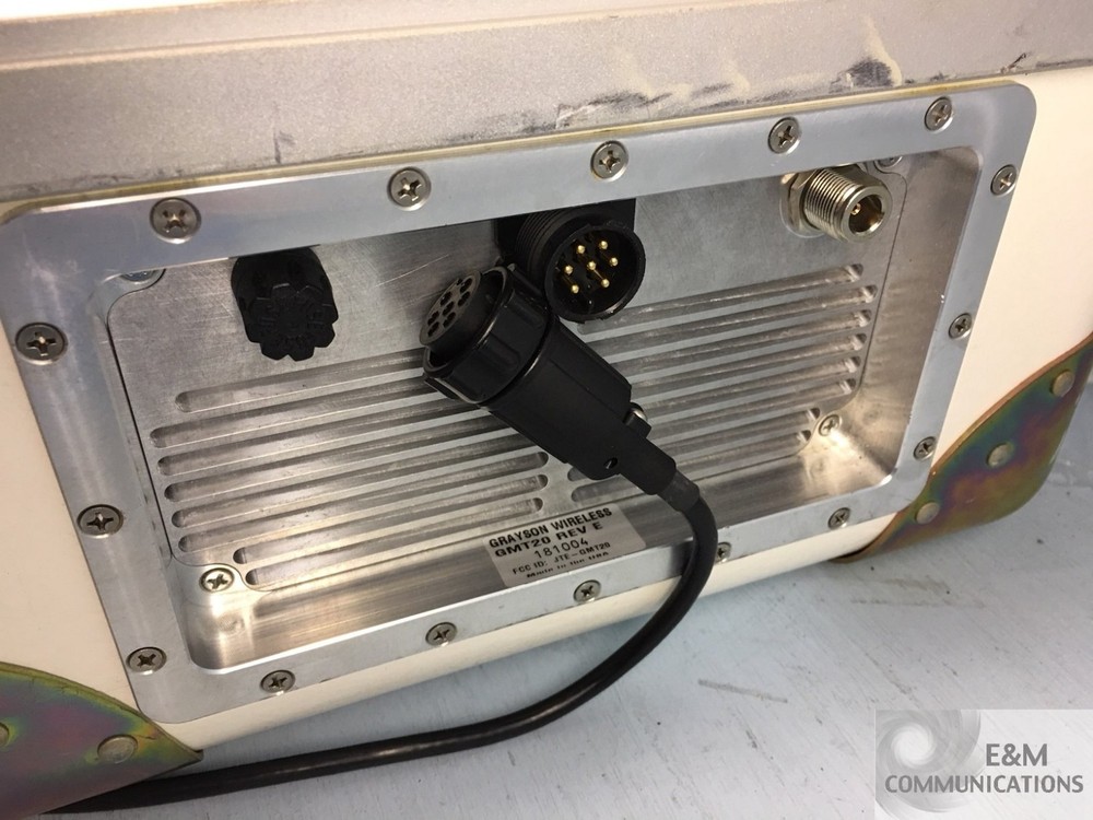 GMT-20 GRAYSON WIRELESS PCS TRANSMITTER WITH AC & DC POWER CORD HARD CASE DOC
