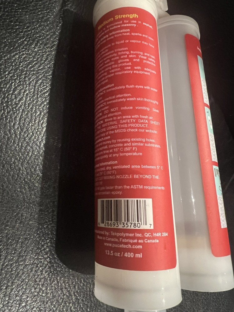 Puca 140 Polyurethane Anchoring System/ Fast Setting - 13.5 fl oz.