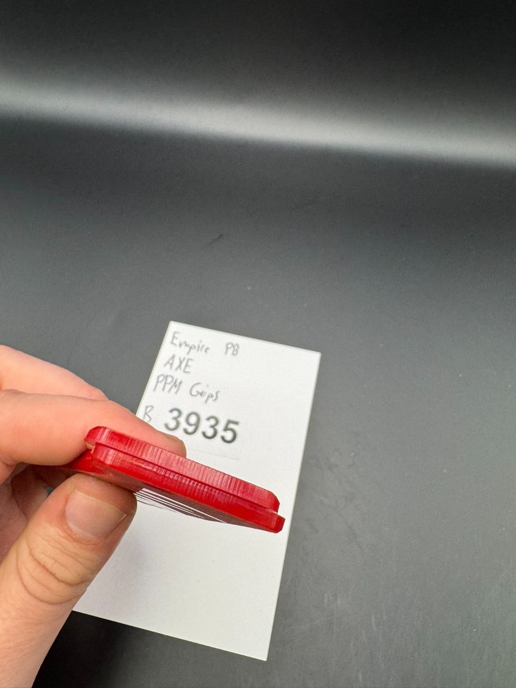 Empire PB AXE PPM Grips-Red