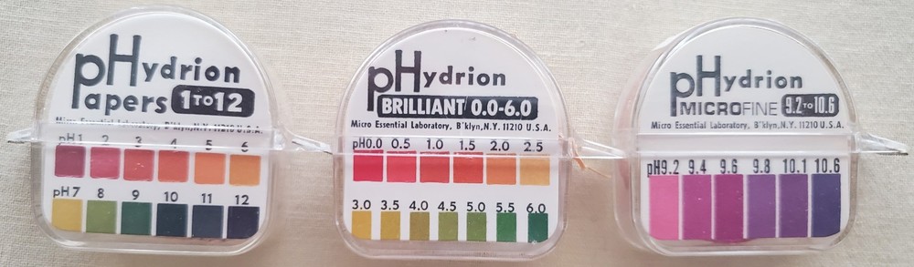 pH Indicator Paper - 9 Miscellaneous boxes with different ranges