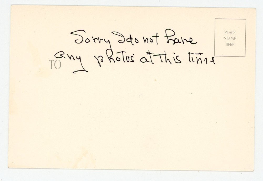 Helen Jepson - Signed Handwritten Note