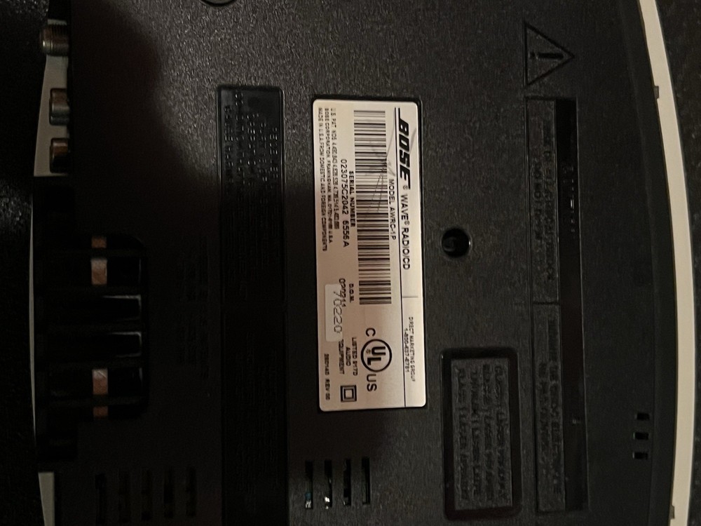 Bose Wave AWRC-1P AM/ FM - CD Player Does Not Work - Powers On