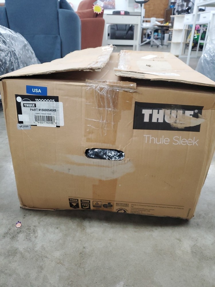 Thule Sleek Urban Strollers Replacement Frame Chassis ONLY - Silver NIB