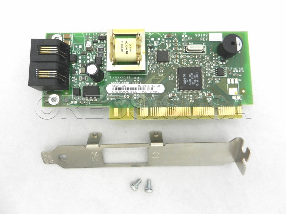 Smart Modular Technologies 56K PCI Ethernet Network Adapter Modem Model 90109-2