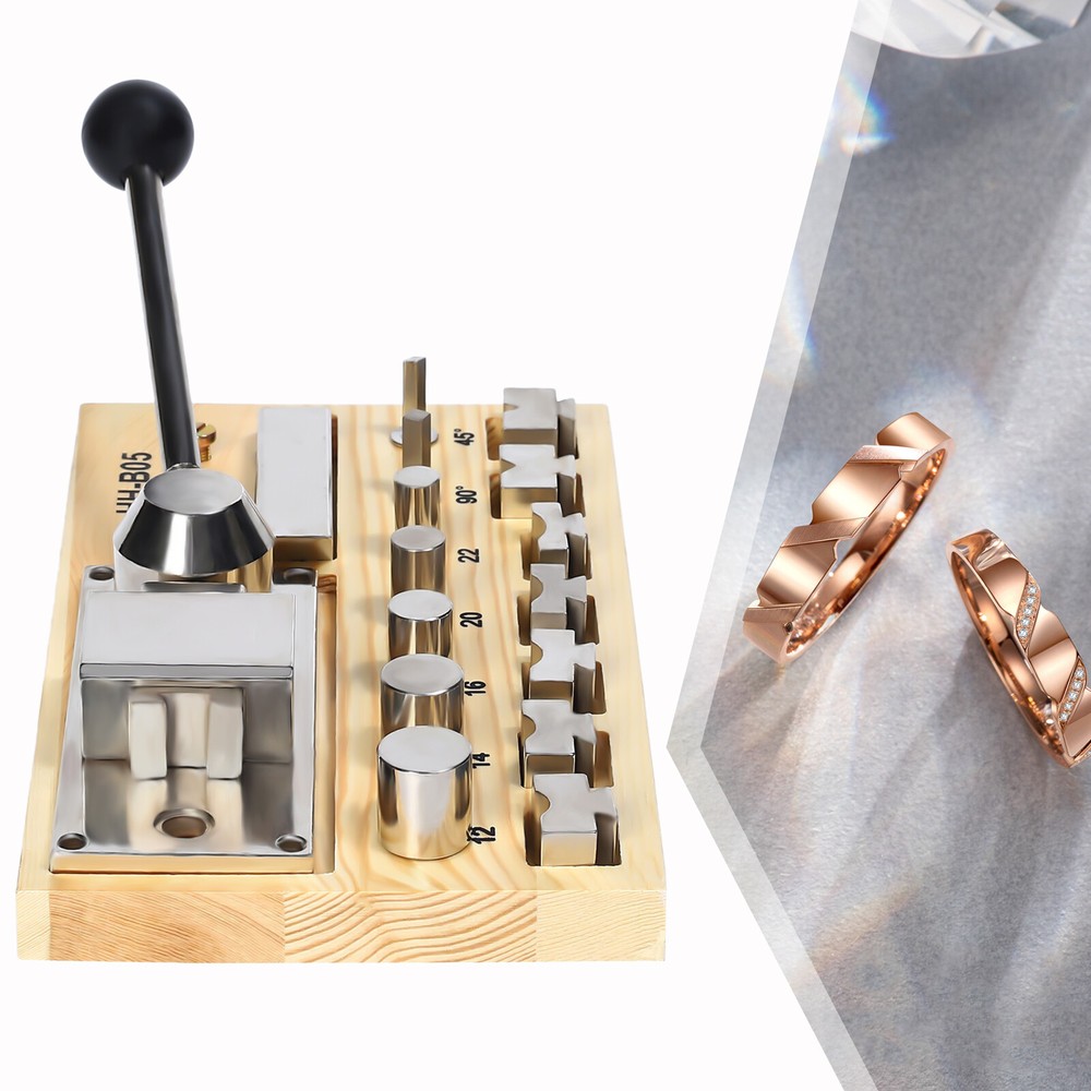 Ring Bending Bender Shaping Machine Handle Shape Rings Jewelry Making Tool