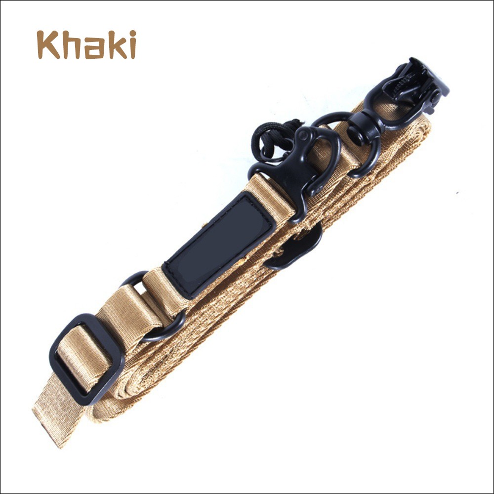 MS2 Tactical Khaki 2 Points Multi-Mission Rifle Sling Gun Strap System Mount Set