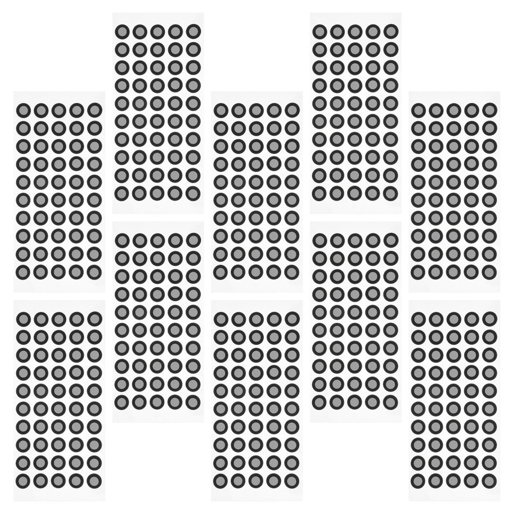 10 Sheets 3D Scanning Identification Reflective Stickers Motion Capture Dots