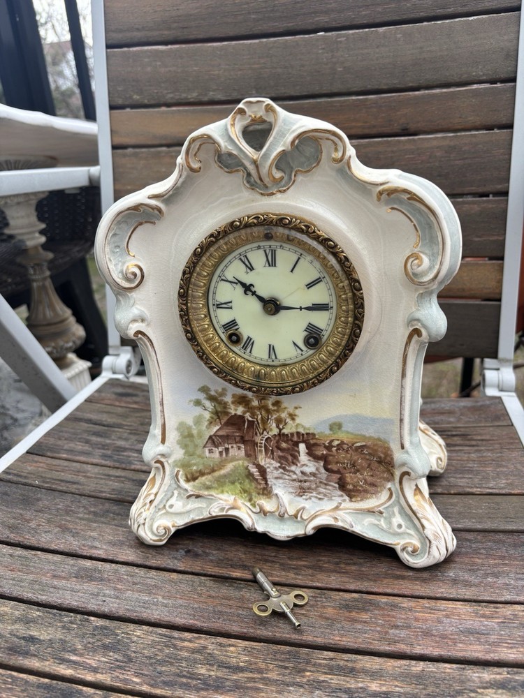 Royal Bonn Mantel Clock