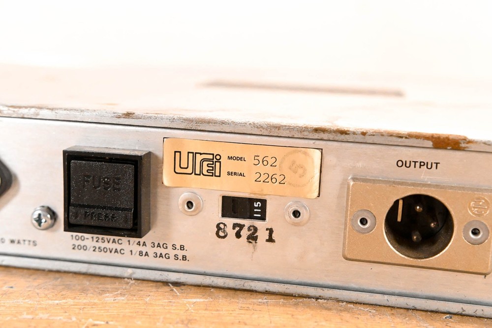 UREI Model 562 Feedback Supressor CG01WFR