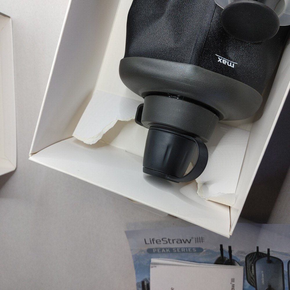 Peak Series Collapsible Squeeze Bottle Water Filter System - 650ml