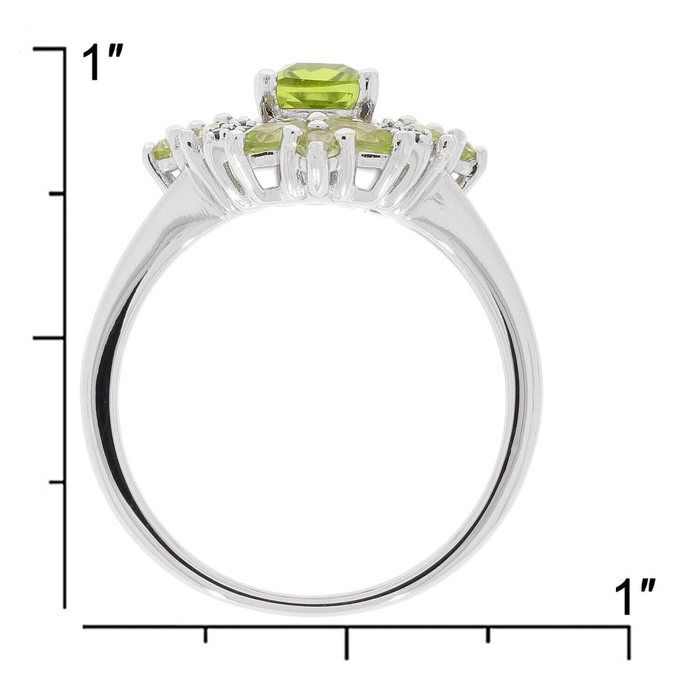 Sterling Silver Semi Mount Ring Setting Cushion CU 7X5mm