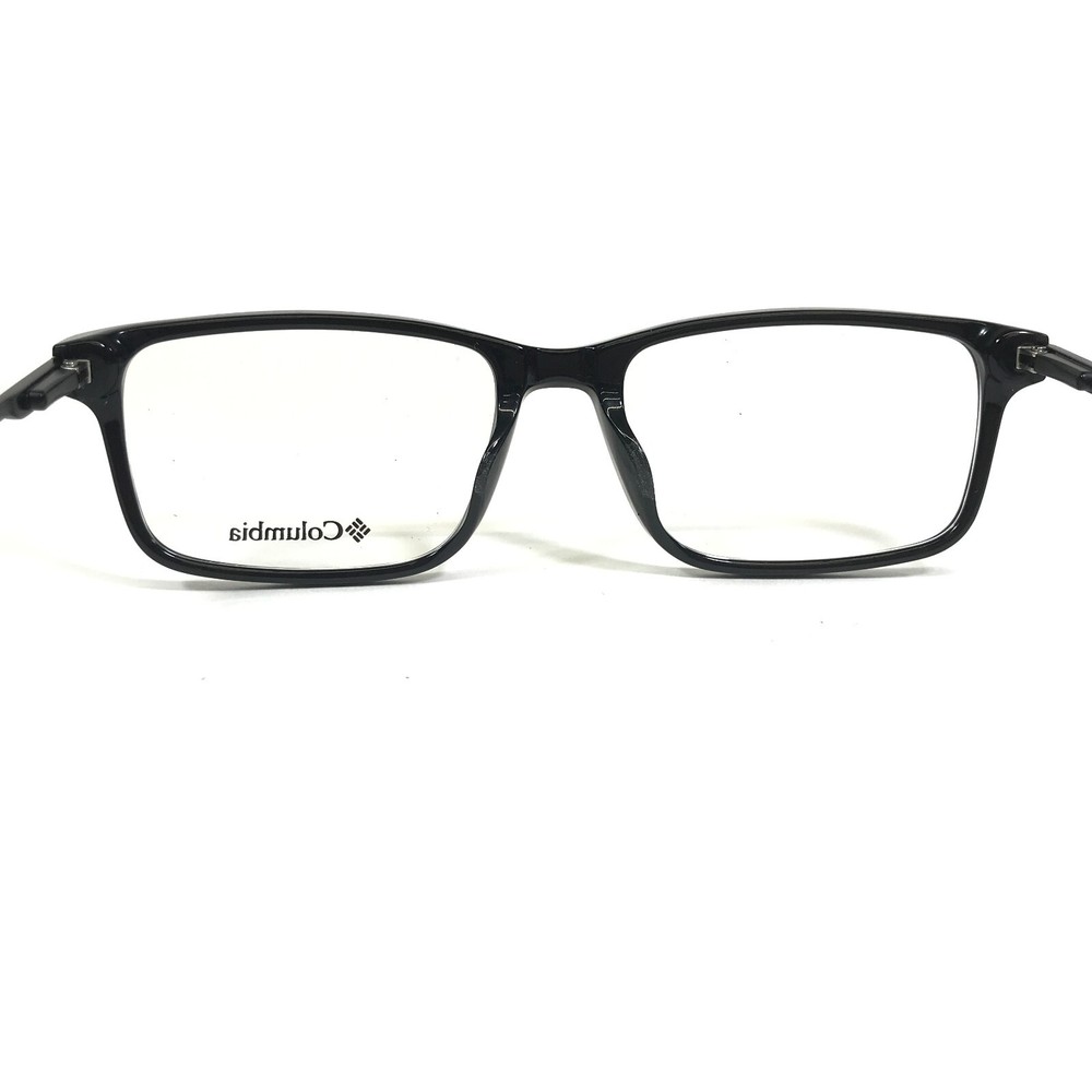 Columbia Eyeglasses Frames C8021 001 Black Rectangular Full Rim 53-17-140