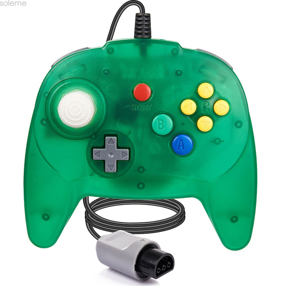 For Nintendo 64 Video Game Console Gamepad Joystick Joypad Wired Controller