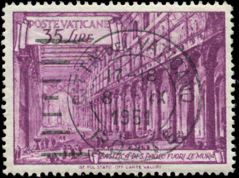 Vatican City Scott #129 Used  Perf 14