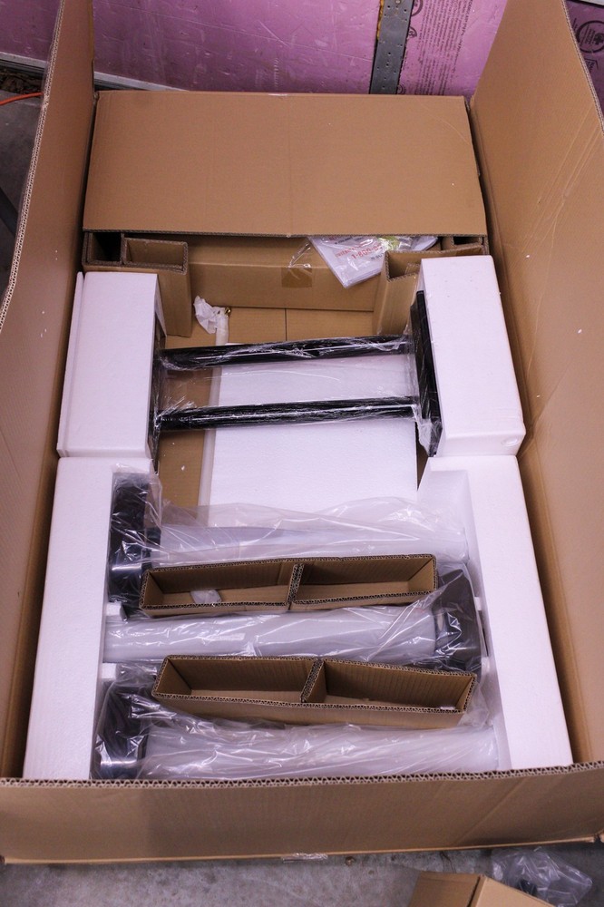 MDG 300 Legs, foot pedal, hardware, and bench