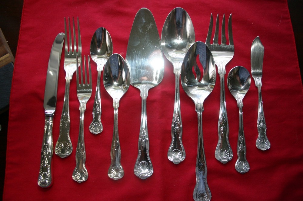 Wallace A1 KINGS Pattern Silver Plate Flatware 1987 *YOUR CHOICE*