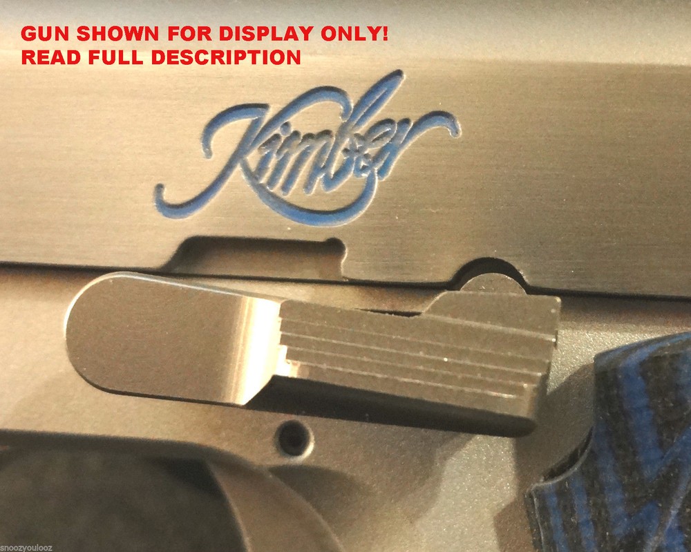 Slide release takedown alignment tool for Kimber micro 9 Pistol..9m