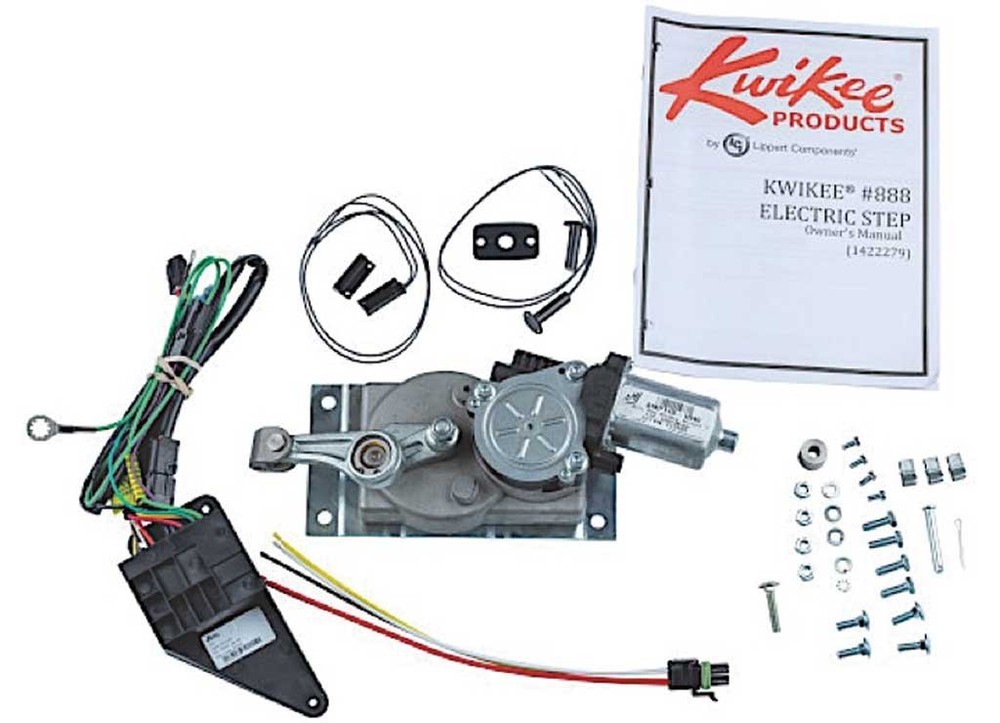Lippert 781007 Motor Conversion Kit for Kwikee "C" Linkage Single/Double Steps