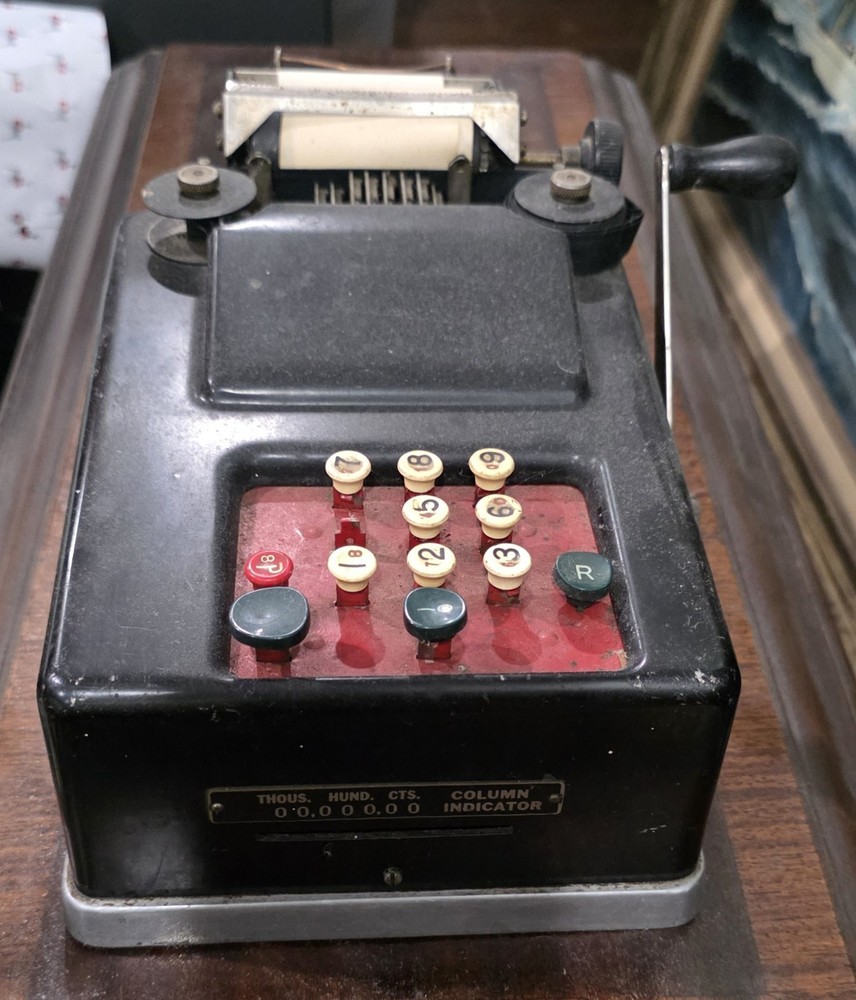 Remington Rand Manual Adding Billing Bookkeeping Machines Column Indicator